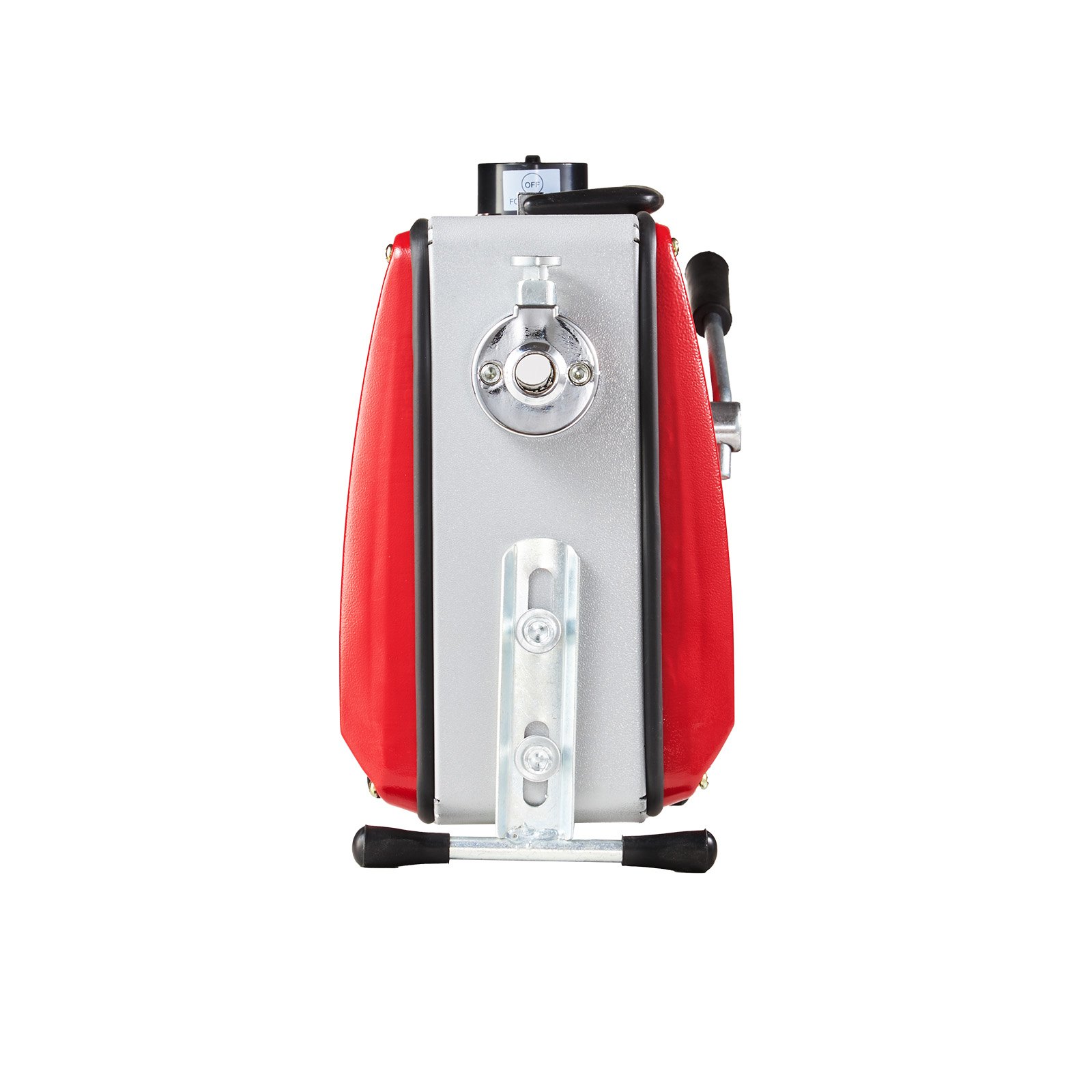 VEVOR Desatascador de Tuberías Eléctrico 390 W 1400 RPM con Cable de Resorte de 12 m x 16 mm, 4,5 m x 16 mm, 8 m x 9,5 mm y 6 Cabezales de Limpieza, Apto para Tuberías de 50 a 110 mm de Diámetro