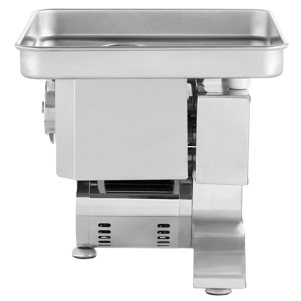 VEVOR 5 kg/Min Electric Meat Grinder Sausage Stuffer with Blade & Grinding Plate (5 mm), Commercial Stainless Steel Meat Grinder for Slicing, Mincing and Dicing, Restaurant Butcher