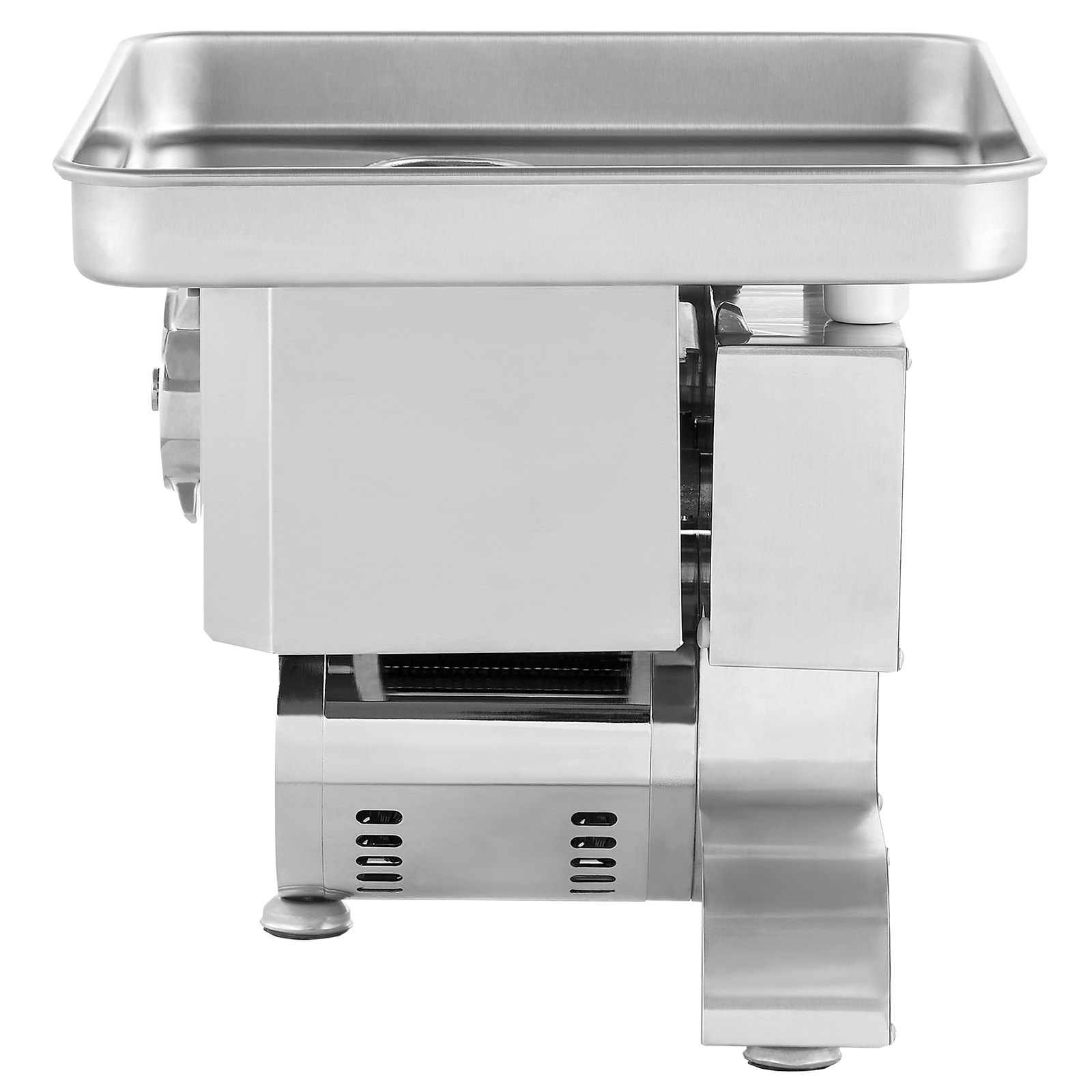 VEVOR Picadora de Carne Eléctrica 3 en 1, Rebanadora, Embutidora con Cuchilla, Placa de Molienda, Acero Inoxidable, para Cortar, Triturar y Trocear, Carnicería de Restaurante, 395 x 430 x 390 mm