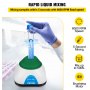 VEVOR Mini Agitador de Vórtice 6000RPM 100-240V Agitador Mezclador de Pigmentos 50ml Mini Mezclador de Vórtice para Mezclar Tubos de Ensayo Pintura Esmalte de Uñas Tinta para Tatuaje Líquido Verde