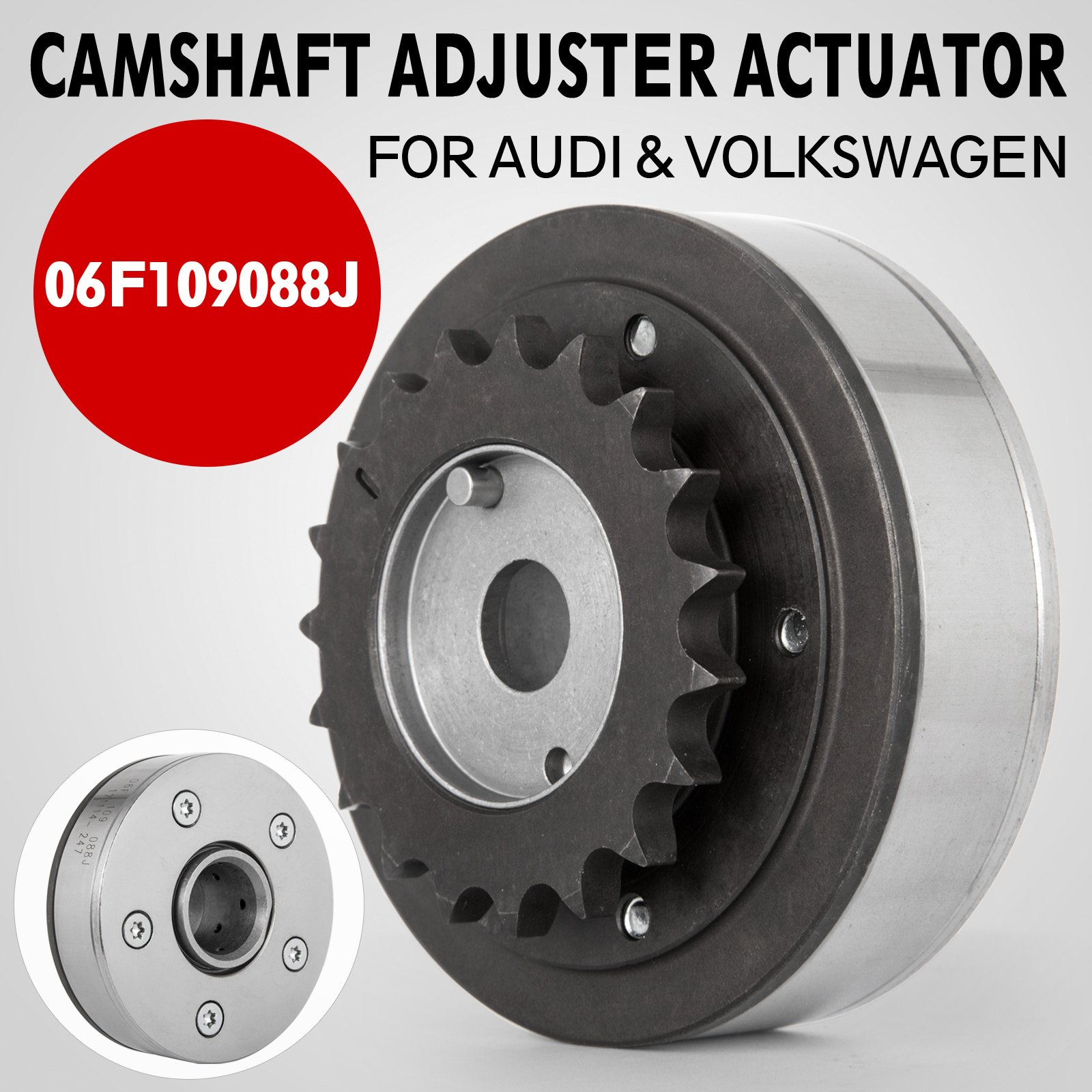 Nuevo Ajustador del Árbol de Levas para VW Golf Passat V 2.0T Audi A3 A4 Quattro TT 06F109088J