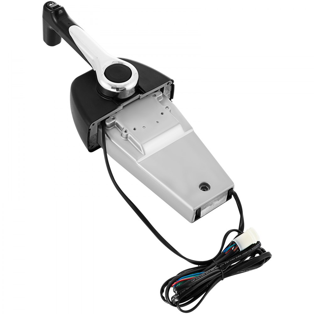 VEVOR Fueraborda Montaje Lateral, La Caja De Control Remoto Externo del Acelerador, La Caja De Control Remoto para Un Cable, Motor Fueraborda, Motor Barco Caja de Control Remoto Número 704-48205-P1