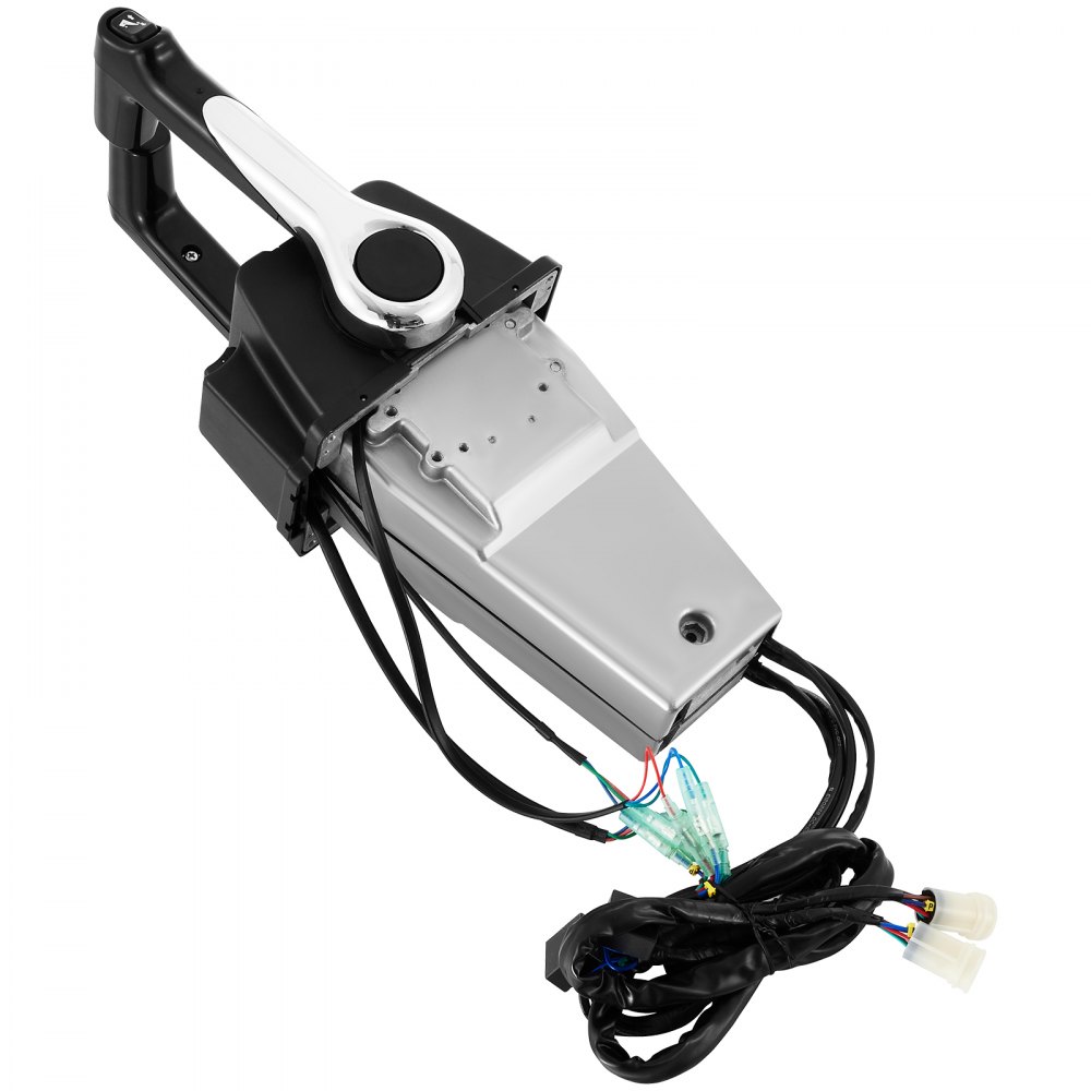 VEVOR Fueraborda Montaje Lateral, La Caja De Control Remoto Externo del Acelerador, La Caja De Control Remoto para Un Cable, Motor Fueraborda Motor Barco Caja de Control Remoto Número 704-48207-13