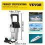 VEVOR Fueraborda Montaje Lateral, La Caja De Control Remoto Externo del Acelerador, La Caja De Control Remoto para Un Cable, Motor Fueraborda Motor Barco Caja de Control Remoto Número 704-48207-13