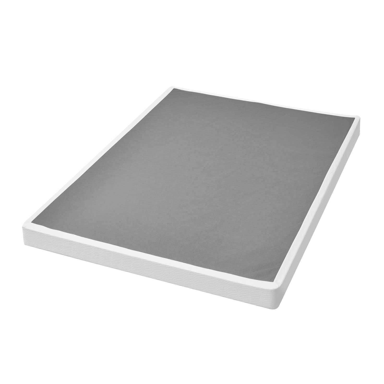 VEVOR Somier Tamaño Queen con Tela Lavable, Estructura de Cama Tamaño Queen Estructura de Metal Resistente 2010 x 1515 x 130 mm, Base de Colchón de Capacidad Máxima de 1587,57 kg Fácil Instalar