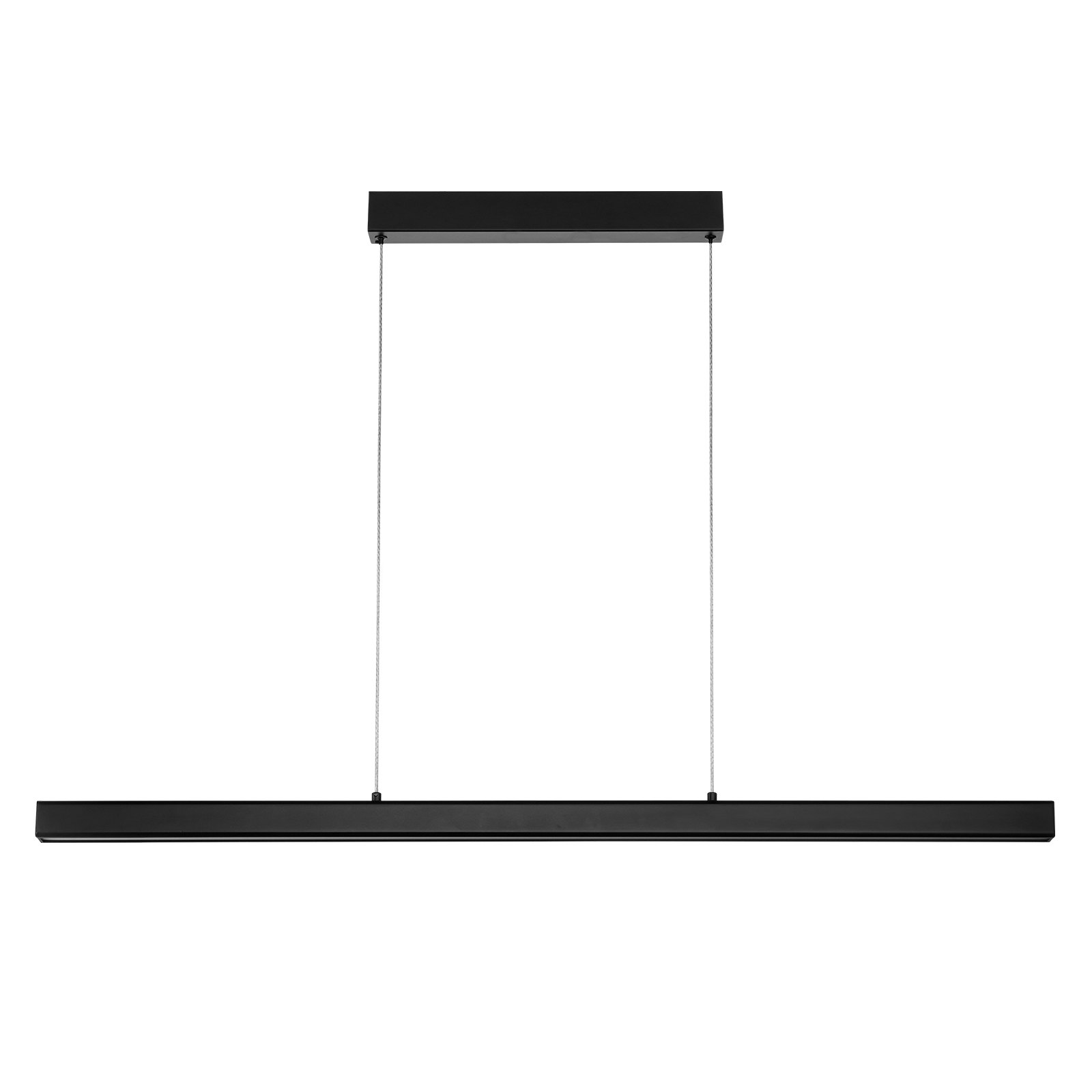 VEVOR Lámpara colgante lineal regulable, 20 W, 47 pulgadas LED lámpara lineal con pantalla acrílica de control remoto, brillo de temperatura de color ajustable 3000 K-6000 K, para comedor cocina