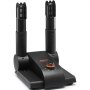 VEVOR 180° Foldable 2-Tube Shoe Dryer Boot Dryer Black & Orange
