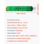 VEVOR Kit de red para cerca eléctrica, cerca de red de PE de 1,21 x 30,48 m con postes y estacas de doble púa, malla utilitaria portátil para pollos, patos, gansos, conejos, en patios, granjas