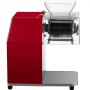 VEVOR Cortadora de Carne Comercial 250 kg/H 850 W Cortadora de Carne Eléctrica de Acero Inoxidable Grosor 3,5 mm Máquina Cortadora de Carne y Verduras Rojo para Restaurantes Carnicerías Supermercados