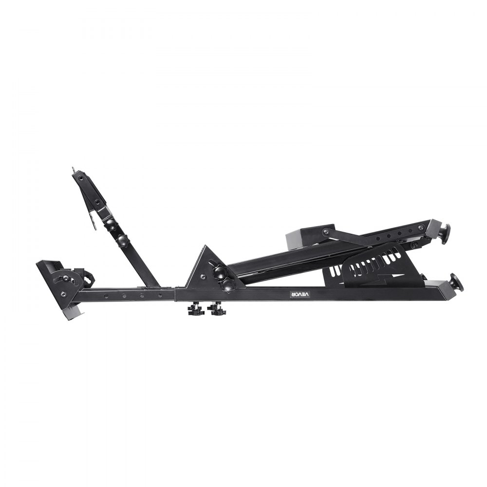 VEVOR Soporte para Volante de Carreras Ajustable y Plegable, para Logitech G923, G920, G29 y G27, Thrustmaster T300RS TX, F458, T500RS, T3PA-PRO F1/GT, Consola de Juegos, 900 x 710 x 845 mm