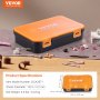 VEVOR Kit de Accesorios para Herramientas Rotativas 357 PCS Accesorios para Herramienta Rotativa Diámetro del Vástago 3,2 mm con Caja de Almacenamiento 210x135x45 mm para Tallar, Lijar, Cortar, Pulir