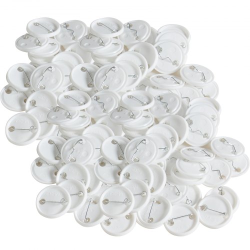 VEVOR Chapas Personalizadas para Máquina de Fabricar Botones de 32 mm 500 Juegos