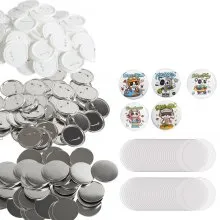 VEVOR Chapas Personalizadas para Máquina de Fabricar Botones de 75 mm 200 Juegos ; Máquina no incluida