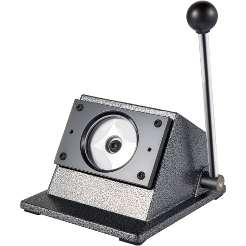 VEVOR Máquina para Fabricar Botones 75 mm Hierro Fundido Cortador de Insignia 22 x 18,5 x 13,5 cm Vida Útil 2,000,000 veces Cortador de Punzón Gráfico Máquina para Hacer Pines Chapas Personalizadas