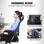 VEVOR Silla de oficina ergonómica reclinable soporte lumbar y para la cabeza