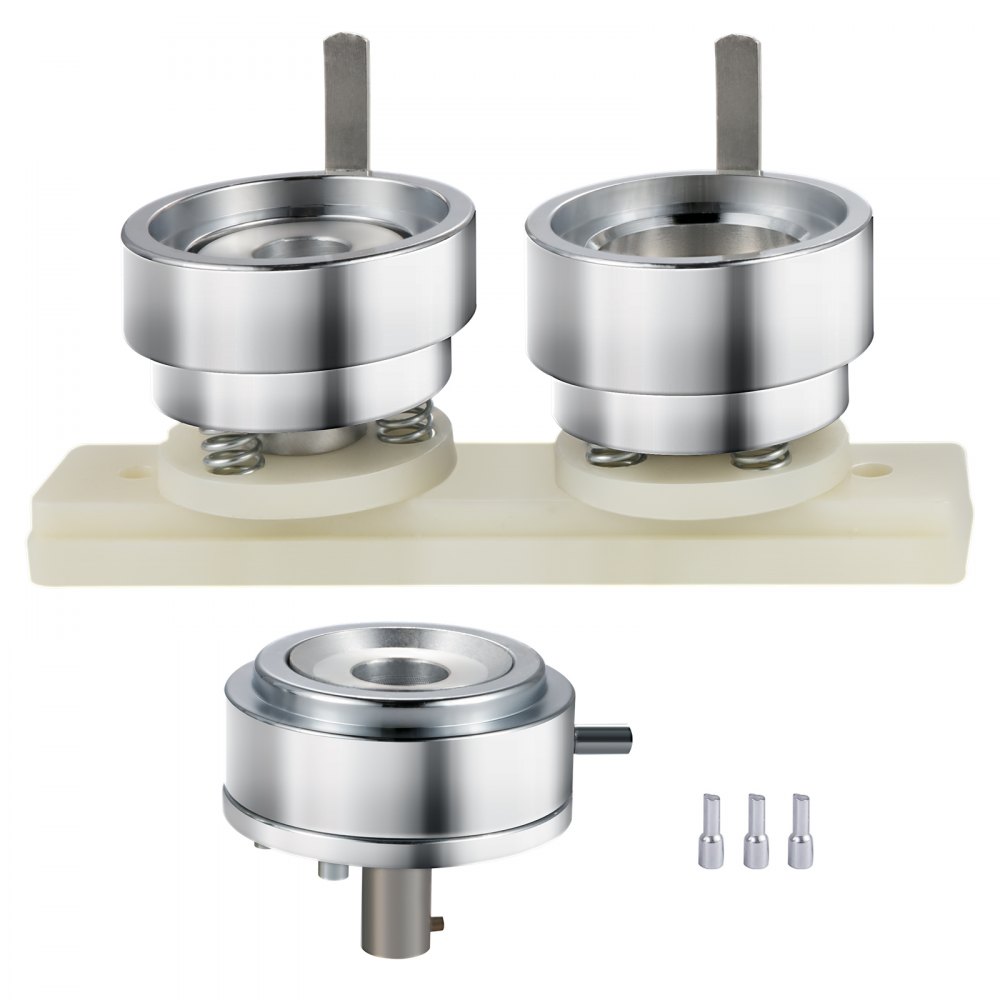 Vevor 37 Mm Molde Para Insignias Troquel Accesorio De Máquina De Chapas Botones