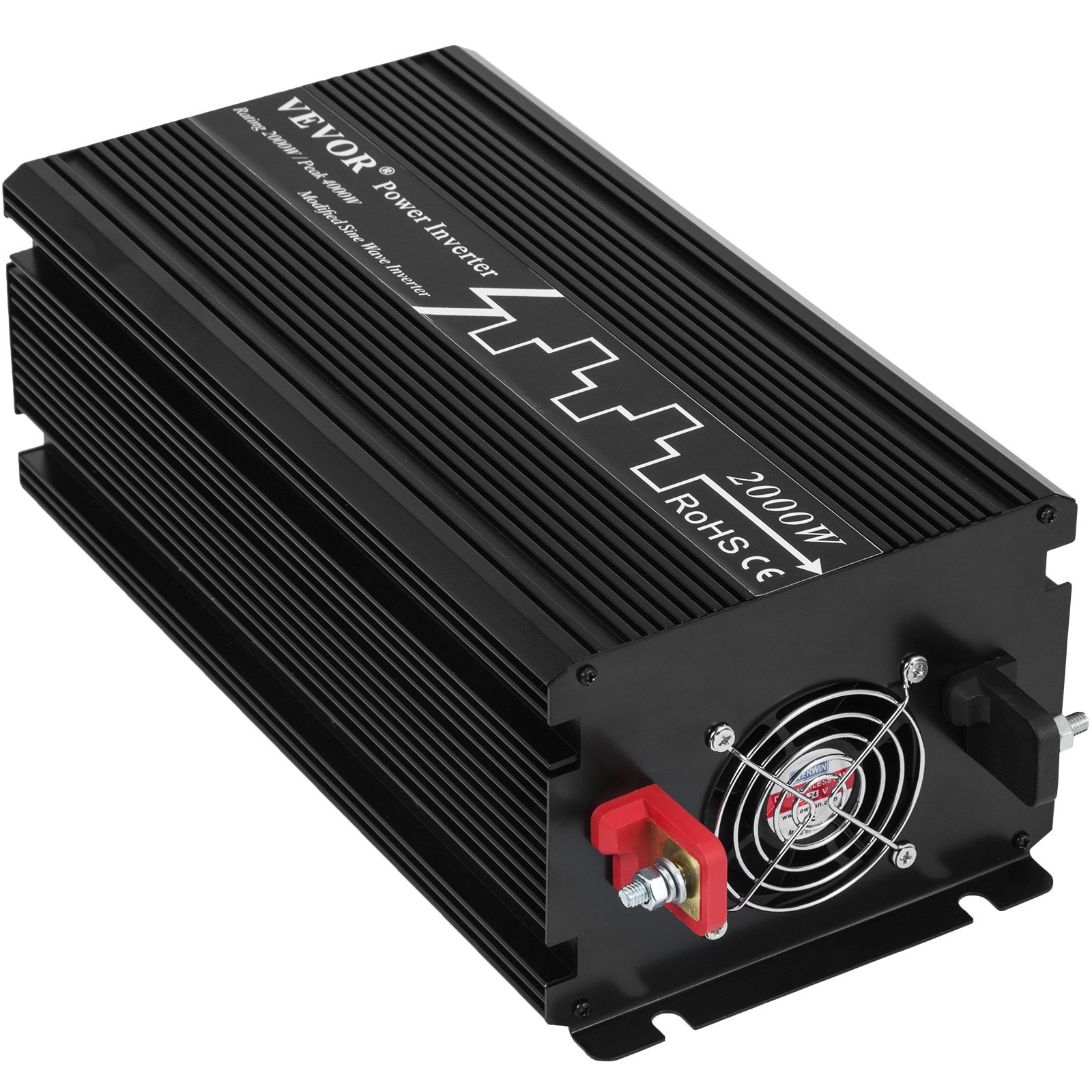 Inversor De Cadena Modificado Potencia 2000w 4000w 24v 230v Con Patalla Lcd