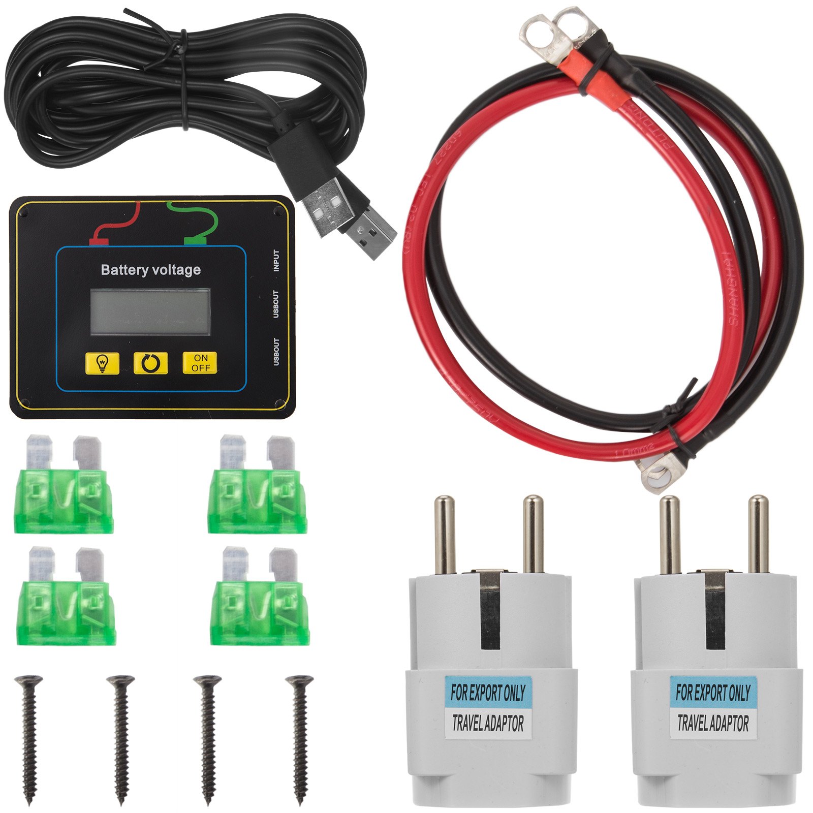 Inversor De Corriente Onda Modificada 3000w 6000w 12v A 230v Multifuncional