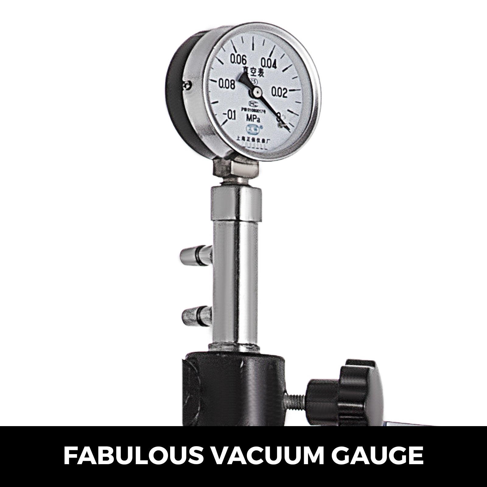 Evaporador Rotatorio 2l 0-120rpm Elevador Manual + Medidor De Vacío Laboratorio