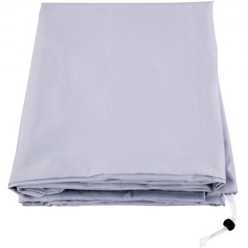 VEVOR Fundas para Barco 17-19 Pies Cubierta de Barco Impermeable 102 " de Ancho Funda de Barco Protección UV, Material de 3 Capas 600D, Dobladillo Elástico Envolvente con Correas para Embarcaciones