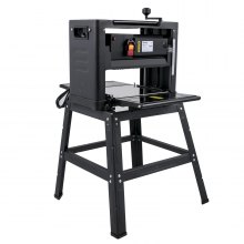 VEVOR Regruesadora Cepilladora de Madera Eléctrica 305mm 6m/min Portátil de Carpintería de Madera 2000W 230V 50Hz 10A Máquinas de Cepillador de Madera