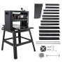 VEVOR Thickness Planer 330 mm(13-Inch) Benchtop Planer 2000W Wood Planer 8000 rpm Woodworking Planer 10 AMP Wood Planer Foldable 6m/min Planing Speed with Iron Stand Dust Exhaust for Woodworking Wooden Plank