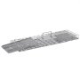 VEVOR Trampa para Animales 785x254x305 mm Jaula Plegable para Trampa para Gatos Alambre Galvanizado sin Crueldad con Asa Trampa para Conejos, Gatos Callejeros, Ardillas, Mapaches, Marmotas, Zarigüeyas