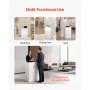 VEVOR Mostrador de Recepción 60 x 40 x 96 cm, Mesa de Recepción Material de Tablero de Partículas con 1 Cajón, Mostrador de Recepcionista para Caja, Vestíbulo, Salón de Belleza, Oficina, Blanco