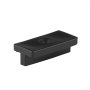 VEVOR 500PCS Hidden Deck Fasteners for Composite Decking Board, Universal Composite Clips & Plastic Hidden Fasteners with Metal Screws,Polypropylene PP Clips Works with 5.5 mm Gaps, Black
