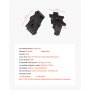 VEVOR 900 Fijaciones Ocultas, Separadores para Tarimas, Clips T Universales Compuestos y Fijaciones de Plástico con Tornillos, para Tablas 6,5 mm de Separación y 10 mm de Altura, 32 x 19 x 13 mm