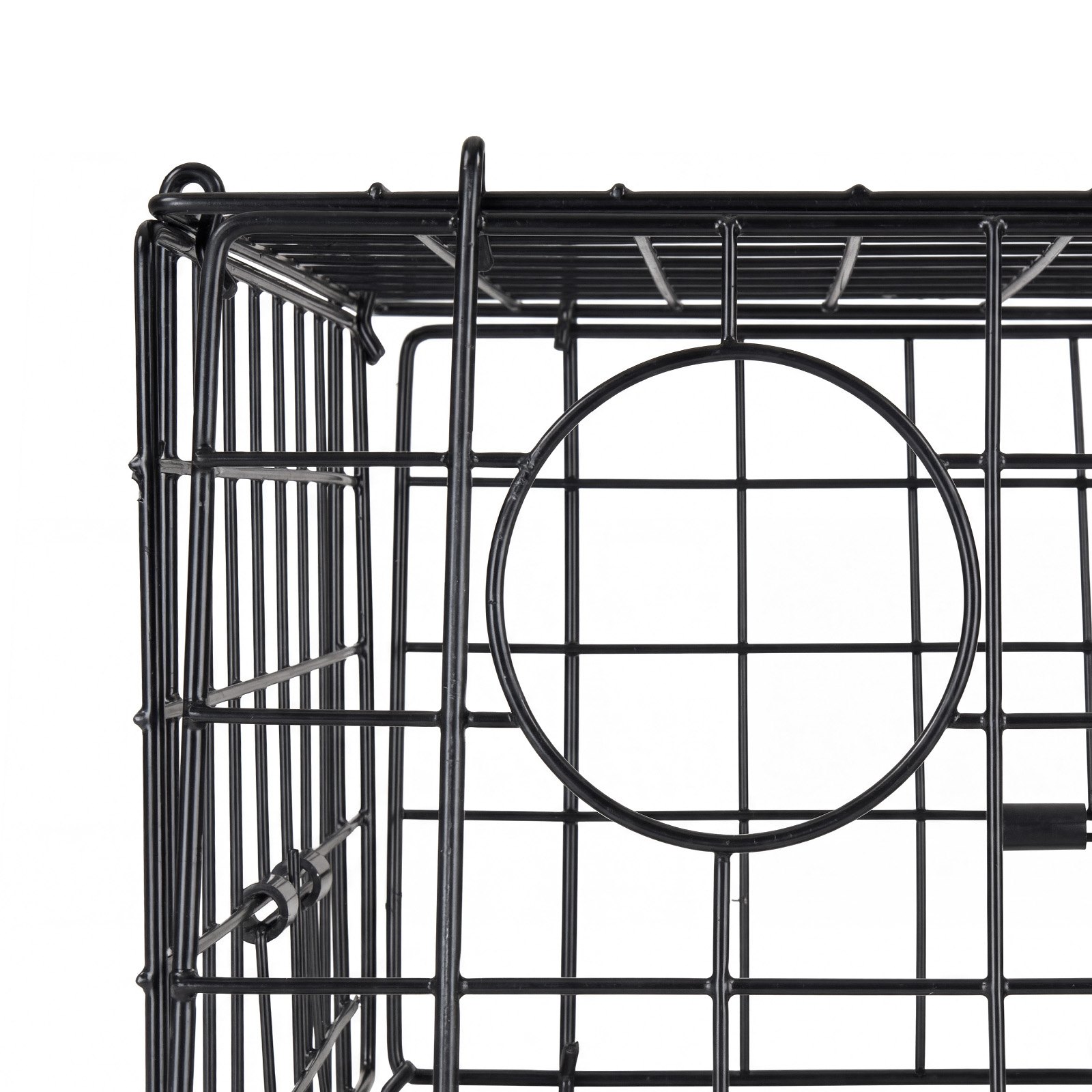 VEVOR Trampa para Cangrejos Cuadrada 2 Piezas, 62 x 62 x 30 cm, Trampa de Red de Pesca Malla de Alambre Recubierta de PVC, con Medidor, Flotador, Cuerda con Núcleo de Plomo de 30 m y Guantes