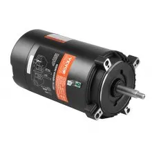 VEVOR Motor de Bomba de Piscina de 1 HP 56J 115 V (9,8 A)/230 V (4,9 A) 3450 RPM factor de trabajo 1,4 Condensador de 90 µF/250 V Motor de Repuesto con Brida Giratoria Redonda CCW para Piscinas