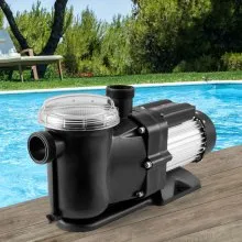 VEVOR Bomba para Piscina Elevada 1,5 HP 100 GPM Bomba para Piscina de Velocidad Única 2850 RPM Bomba de Piscina con Cabezal Elevador con Cesta de Filtro para Piscinas Elevadas, Jacuzzis, Spas