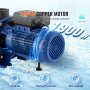 VEVOR Bomba para Piscina Sobre Suelo Bomba para Piscina de Velocidad Única 1900W/2,5 HP 120GPM Velocidad 2850 RPM Bomba para Piscina con Cabezal Elevador 50 Pies con Cesta Filtrante para Piscinas Elevadas
