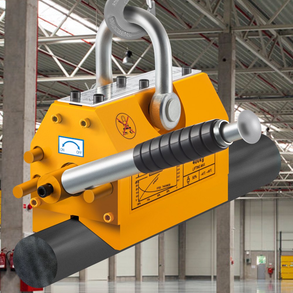 Vevor Imán De Elevación Magnético Permanente 400 Kg Elevador Magnético Pml-400