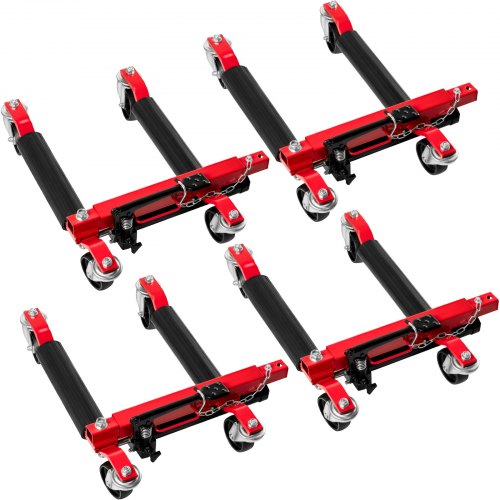 Vevor Carrito Para Desplazar Carro Para Mover El Neumático De Coche 2.720 Kg