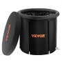 VEVOR Ice Bath, 80 cm long plunge pool for cold water therapy for athletes, portable outdoor ice barrel plunge pool for recovery, 341 inflatable folding bathtub with cover