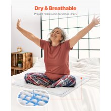 VEVOR Empapadores Desechables para Incontinencia en Cama 533,5 x 914,5 mm 48 uds