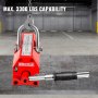VEVOR Elevador Magnético Permanente 1,500 kg Levantador Magnético de Modelo PML-15 Dimensión de 313 x 145 x 137 mm Imán de Levantamiento Magnético Peso Neto de 34 kg para Levantar Láminas de Acero