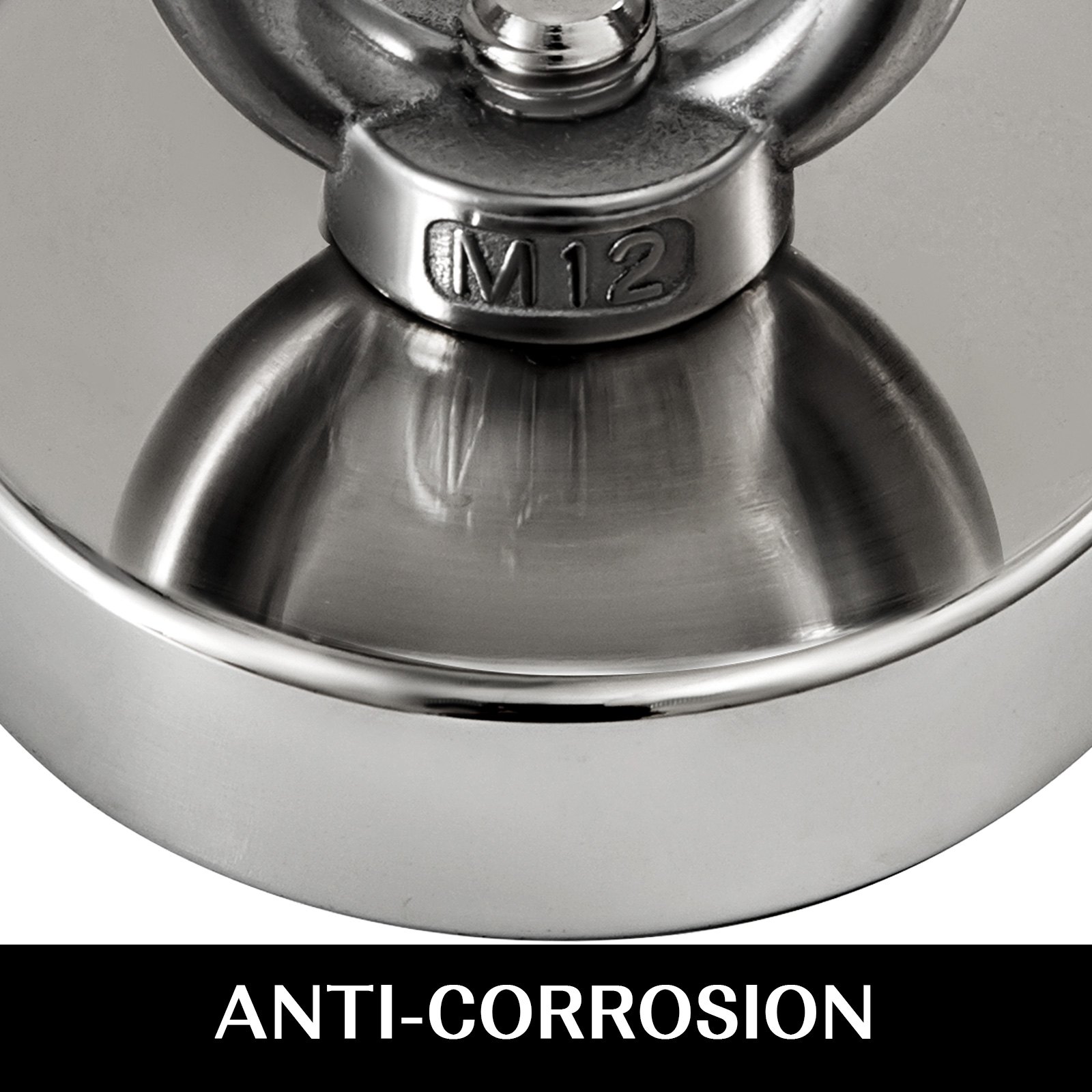 Conjunto De Imán De Neodimio 75 Mm 200 Kg Fuerte Imán De Búsqueda Ndfeb