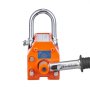 VEVOR Elevador Magnético Permanente 100kg Imán de Levantamiento 92x61x73 mm Factor de Seguridad de 2,5 Polipasto de Neodimio N42 Soporte Magnético con Gancho para Manipulación de Materiales Magnéticos