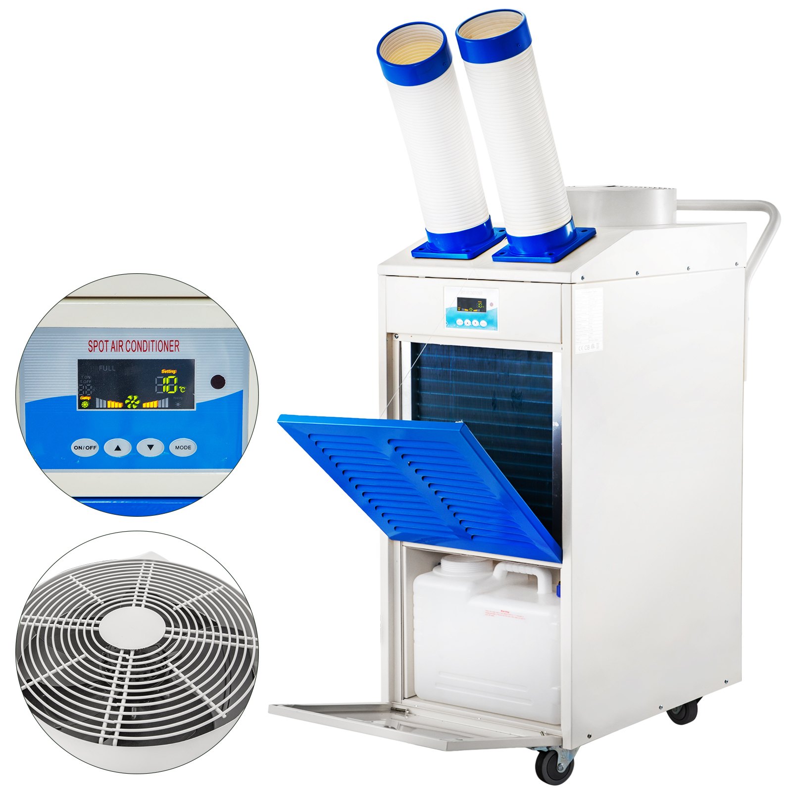 Aire Acondicionado Portátil Industrial De 18000 Btu/h Enfriador Aire Industrial