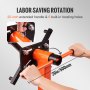 VEVOR Soporte de motor para taller elevador de motor de 680kg, giratorio 360 °