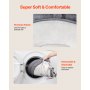 VEVOR Columpio para Bebés de 0 a 9 Meses 5 Velocidades 720 x 630 x 470-690 mm