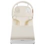 VEVOR Hamaca Plegable Portátil para Bebés de 0 a 9 Meses, con 2 Ángulos Reclinables y Barra de Juguetes Giratoria, con Bolsa de Transporte para Interiores y Exteriores, Beige, 685 x 410 x 600 mm