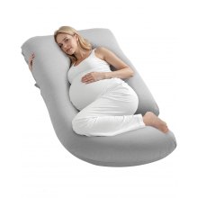 VEVOR Almohada de Maternidad de Cuerpo Completo en Forma G 1320 x 680 x 200 mm