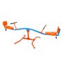 VEVOR Kids Seesaw, 136 kg Load Capacity, Sit and Spin Teeter Totter with Easy-Grip Handles, Kids Outdoor Playground Equipment, Outside Toys, Swiveling 360 Degrees Rotating for Children Aged 3+