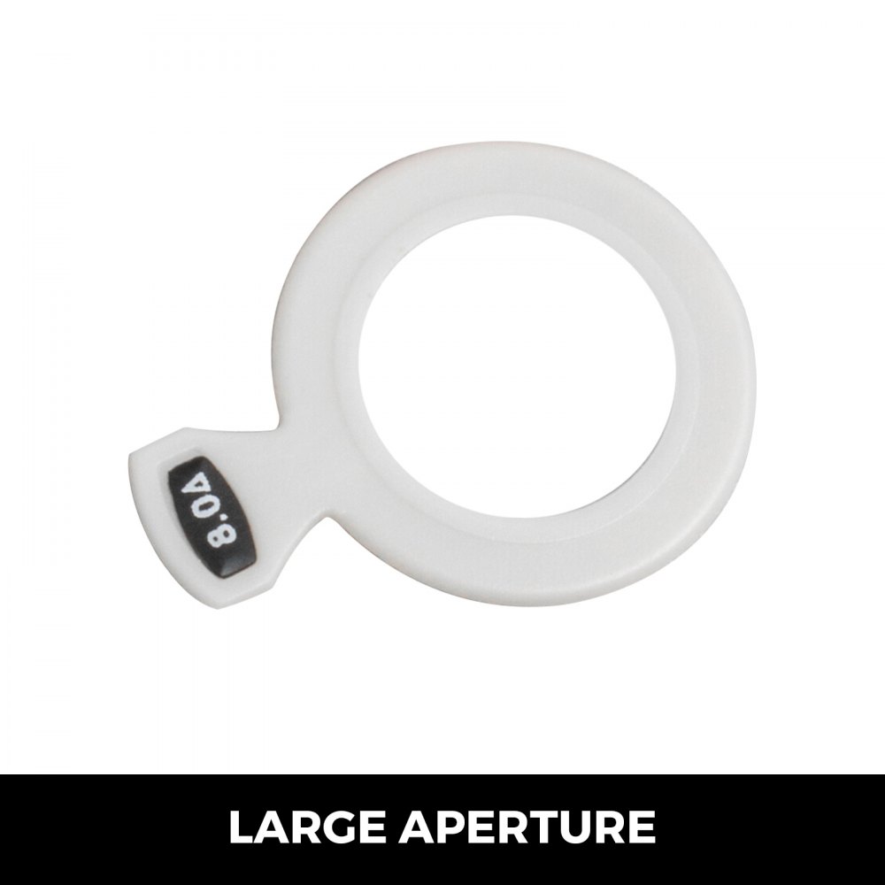 VEVOR Juego de Lentes de Prueba de Plástico, 266pcs Ópticas de Protección para los Ojos, Lentes de Prueba de Prueba del Ojo Optometría