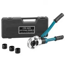 VEVOR Prensa Multicapa Alicates Maquina Multicapa Alicates de prensado hidráulico Ø16-32mm para tubos Pex-Al-Pex Tipos Th
