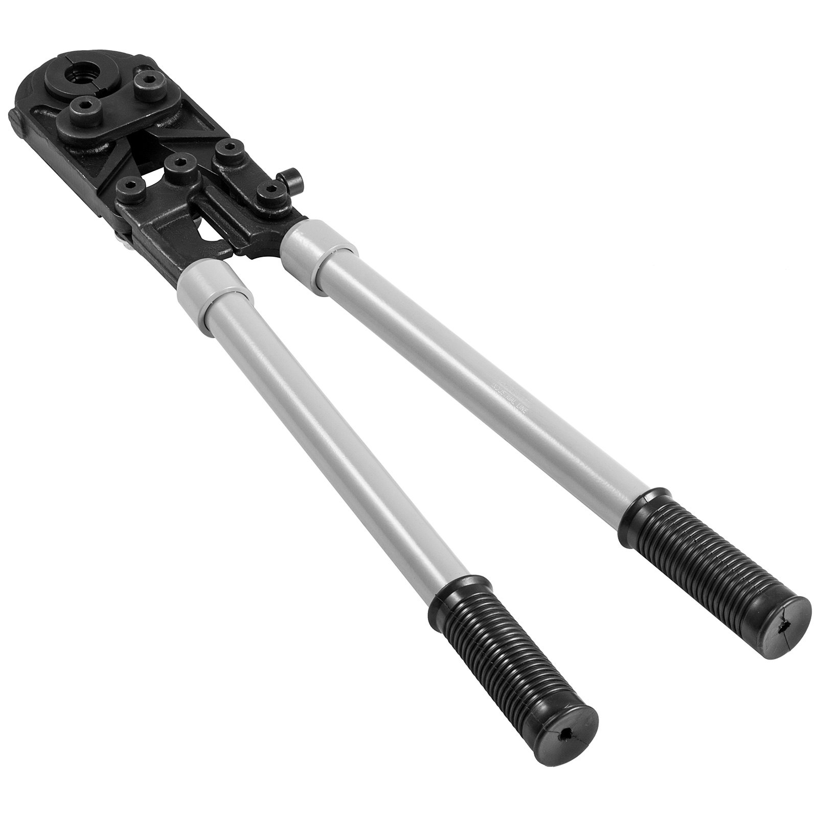 VEVOR Tenaza para Tuberías Alicates para Engastar Tubos TH16-32mm V15-25mm, Tenazas de Tubo Mordazas Aplicables TH16, TH20, TH26, TH32, V15, V18, V22, V28, 57-81cm / 22.4-31.9incha, Prensas de Tubos